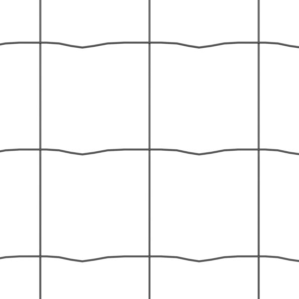 vidaXL Euro plot s 7 flanged stĺpikmi 0,8x10 m pozinková oceľ – Obrázok 9