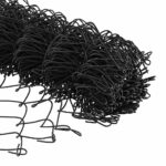 vidaXL Reťazový plot s 7 stĺpmi 1x10 m Pozinkovaná oceľ Sivá – Obrázok 10