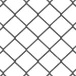 vidaXL Reťazový plot s 7 stĺpmi 1x10 m Pozinkovaná oceľ Sivá – Obrázok 9