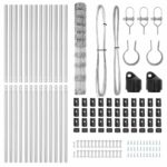 vidaXL políčkový plot 1.2x25 m Pozinkovaná oceľ – Obrázok 6