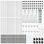 vidaXL polný plot 0.8x100 m pozinkovaná oceľ – Obrázok 6