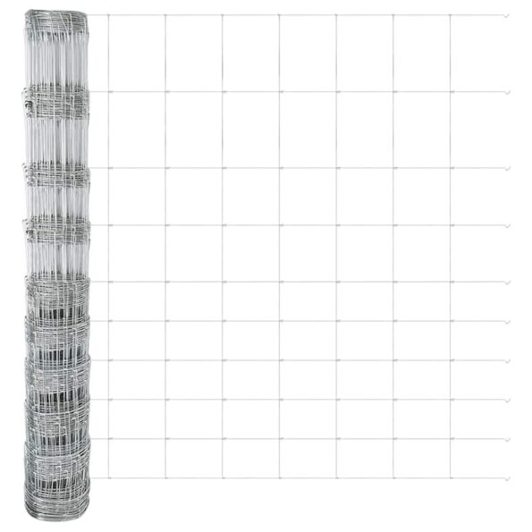 vidaXL Stĺp na plot. Zinkovaný 25 x 1,2 m Oceľ – Obrázok 7