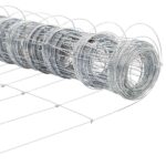 vidaXL poľný plot 1.2x25 m pozinkovaná oceľ – Obrázok 10