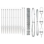 vidaXL pozinkovaný plot 1.2x25 m – Obrázok 5