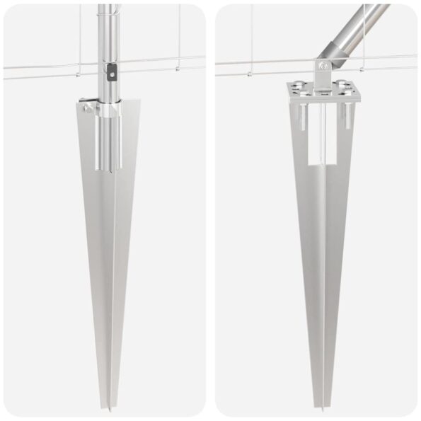 vidaXL poľné oplotenie 1.4x25 m galvanizovaná oceľ – Obrázok 9