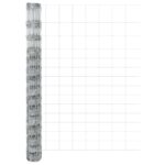 Poľný plot vidaXL 1,6x25 m pozinkovaná oceľ – Obrázok 7