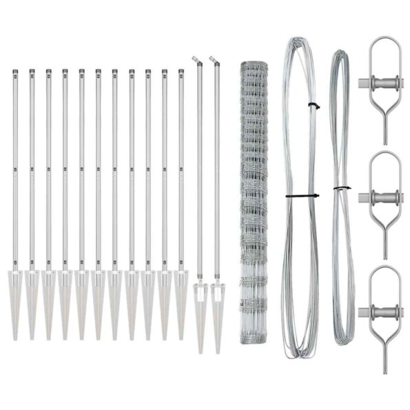 vidaXL Poliéra 1.6x25 m Pozinkovaná oceľ – Obrázok 5