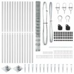 vidaXL Poliéra 1.6x25 m Pozinkovaná oceľ – Obrázok 6