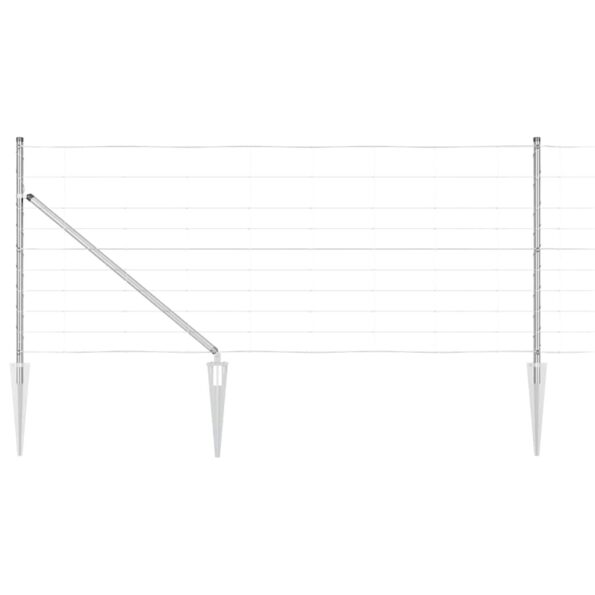 vidaXL Pletivo 1x50 m Pozinkovaná oceľ – Obrázok 2