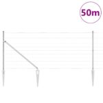 vidaXL Pletivo 1x50 m Pozinkovaná oceľ – Obrázok 3