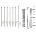 vidaXL Pletivo 1x50 m Pozinkovaná oceľ – Obrázok 5