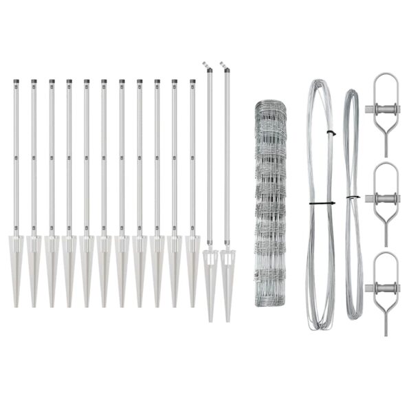 vidaXL Pletivo 1x50 m Pozinkovaná oceľ – Obrázok 5