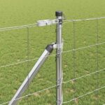 vidaXL Oplotenie 1.2x50 m pozinkovaná oceľ – Obrázok 4