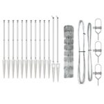 vidaXL Záhradný plot 0.8x100 m Pozinkovaná oceľ – Obrázok 5