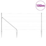 vidaXL oplotenie na pole 1x100 m pozinkovaná oceľ – Obrázok 3