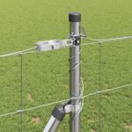 vidaXL Poľná ohrada 1,2x25 m pozinkovaná oceľ – Obrázok 5