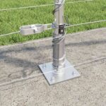 vidaXL poľná ohrada 1.2x25 m – pozinkovaná oceľ – Obrázok 4