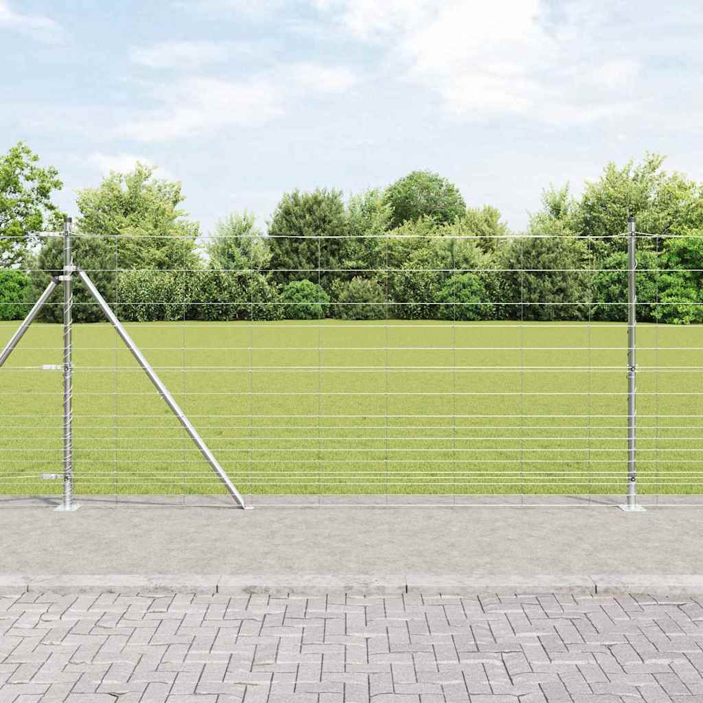 3351513_1.jpg vidaXL Field Fence 1.2x25 m Galvanizovaná oceľ – Obrázok 1