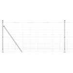 vidaXL Field Fence 1.2x25 m Galvanizovaná oceľ – Obrázok 2