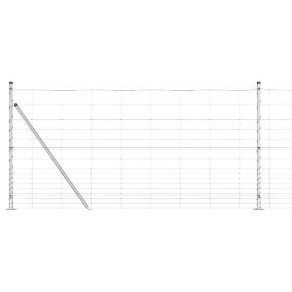 vidaXL Field Fence 1.2x25 m Galvanizovaná oceľ – Obrázok 2