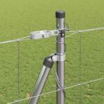 vidaXL políčkový plot 1.5x25 m pozinkovaná oceľ – Obrázok 5