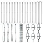 vidaXL Pólový plot 1x50 m pozinkovaná oceľ – Obrázok 6