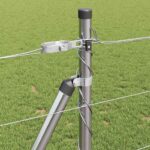 vidaXL Oplôtka 1x50 m Pozinkovaná oceľ – Obrázok 5