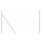 vidaXL Poľný plot 1.4x50 m pozinkovaná oceľ – Obrázok 2