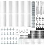 vidaXL Poľný plot 1.4x50 m pozinkovaná oceľ – Obrázok 7