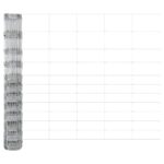 vidaXL Poľný plot 1.4x50 m pozinkovaná oceľ – Obrázok 8