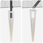 vidaXL Zváraný plot so 13 ihlovými stĺpikmi Sivý 0.8x25 m Oceľ – Obrázok 9