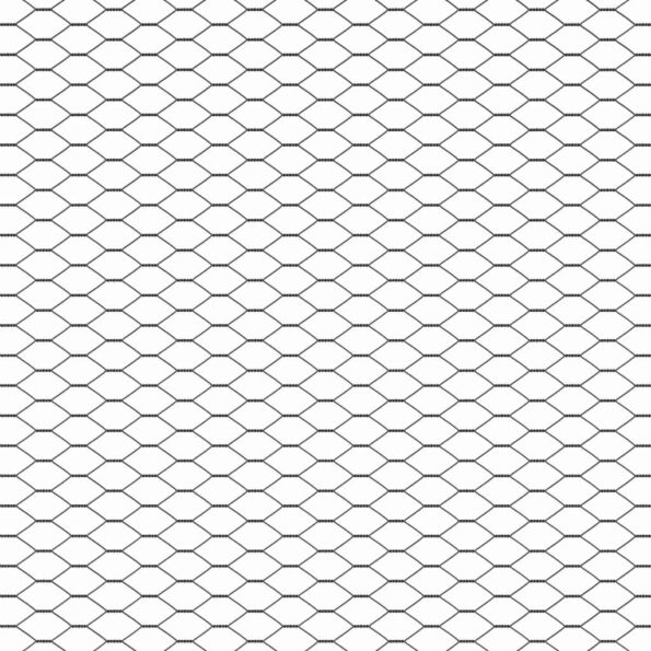 vidaXL Hexagonový plot Sivý 0,8x25 m Oceľ – Obrázok 8