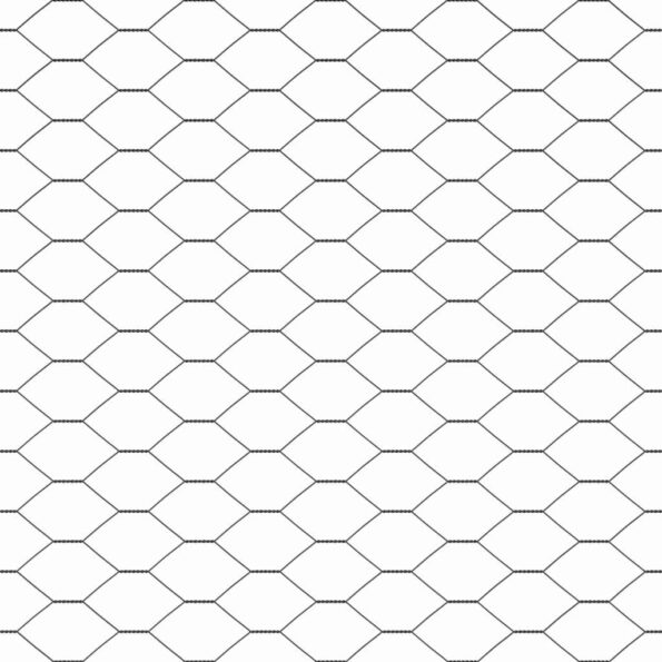 vidaXL Hexagonálny plot Šedý 0.8x50 m Oceľ – Obrázok 7