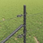 vidaXL Hexagonálny plot Sivý 0,8x50 m Oceľ – Obrázok 4