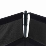 vidaXL Súprava záhradných pohoviek 9 pcs Antracitová Oceľ – Obrázok 7