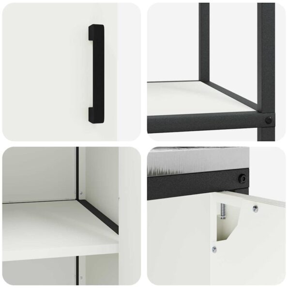 vidaXL Súprava kuchynského úložiska 3 pcs Biela 210 x 50 x 92 cm – Obrázok 13