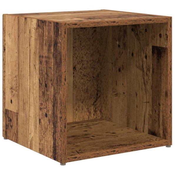 vidaXL Sada televíznych stolíkov 6 pcs Staré drevo Kompozitné drevo – Obrázok 5