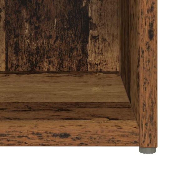 vidaXL Sada televíznych stolíkov 6 pcs Staré drevo Kompozitné drevo – Obrázok 7