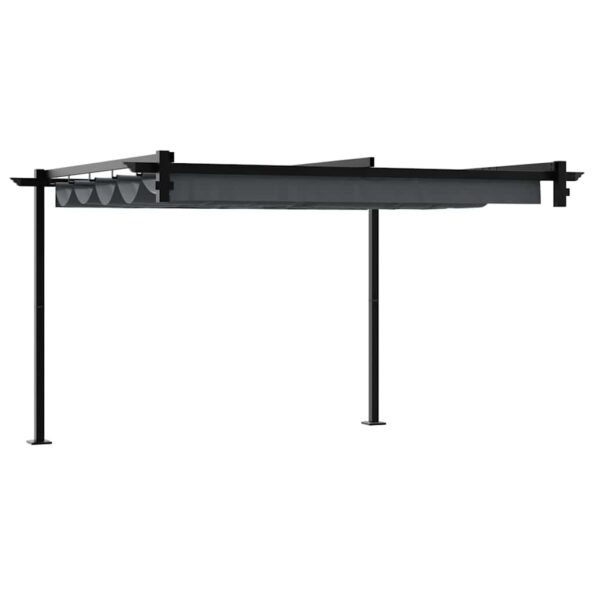 vidaXL Altánok Antracit 300 x 300 x 200 cm Polyester – Obrázok 6