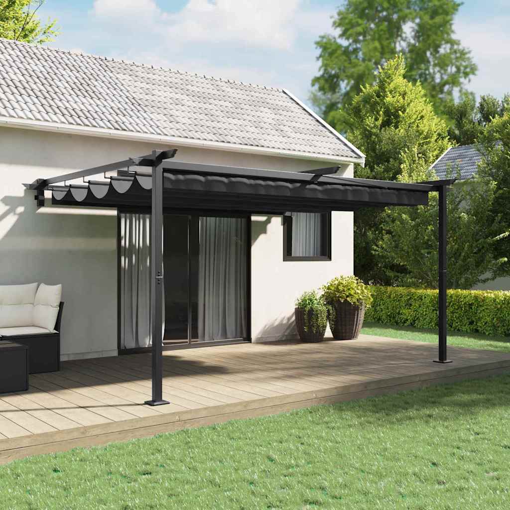 4003975_1.jpg vidaXL Altánok Antracit 400 x 300 x 200 cm Polyester – Obrázok 1