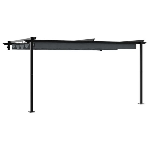 vidaXL Altánok Antracit 400 x 300 x 200 cm Polyester – Obrázok 2