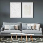 vidaXL Farba na steny Antracitová 2.5 L