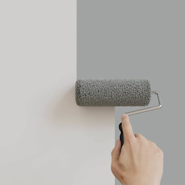 vidaXL Farba na steny Sivá 2.5 L – Obrázok 3