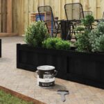 vidaXL Farba na drevo Čierna 2.5 L – Obrázok 4