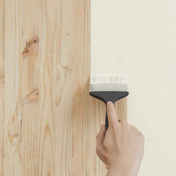 vidaXL Farba na drevo Biela 2.5 L – Obrázok 3