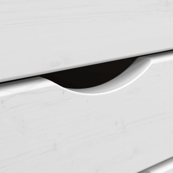 vidaXL Skrinka so stolom na kolieskach MOSS medovohnedá borovica – Obrázok 8