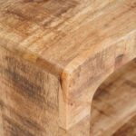 vidaXL Nočné stolíky Masívne mango drevo – Obrázok 9