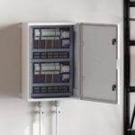 vidaXL Ovládací kabinet IP65 Vodotesný Sivý 50x24,5x70 cm ABS plast