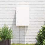 vidaXL Ovládací kabinet IP65 Vodotesný Sivý 50x24,5x70 cm ABS plast – Obrázok 3