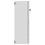 vidaXL Ovládací kabinet IP65 Vodotesný Sivý 50x24,5x70 cm ABS plast – Obrázok 6